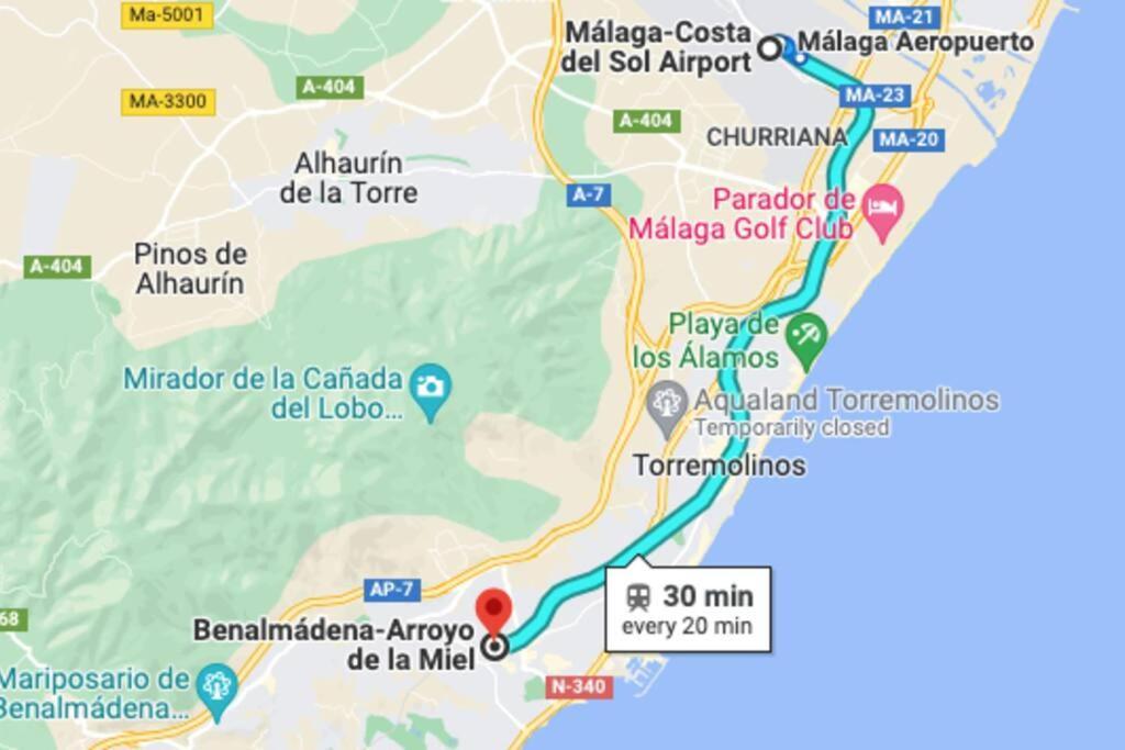 Cozy Central Studio Near The Beach Benalmadena Luaran gambar